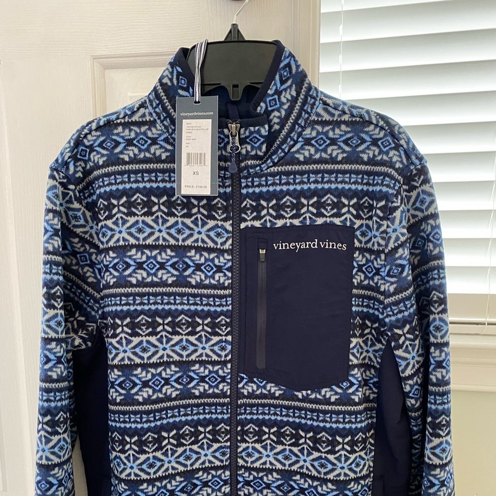 Vineyard Vines full zip men fleece